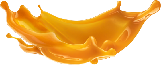 Caramel Sauce Splash