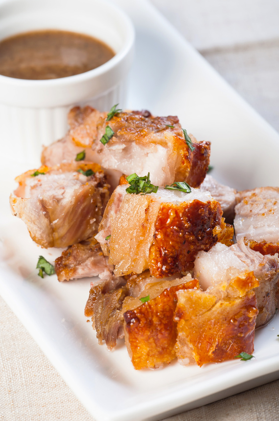 deep fried pork belly