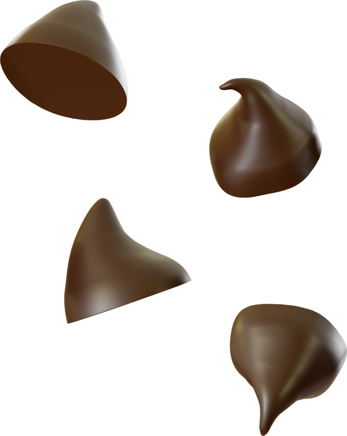 Falling Chocolate Chips